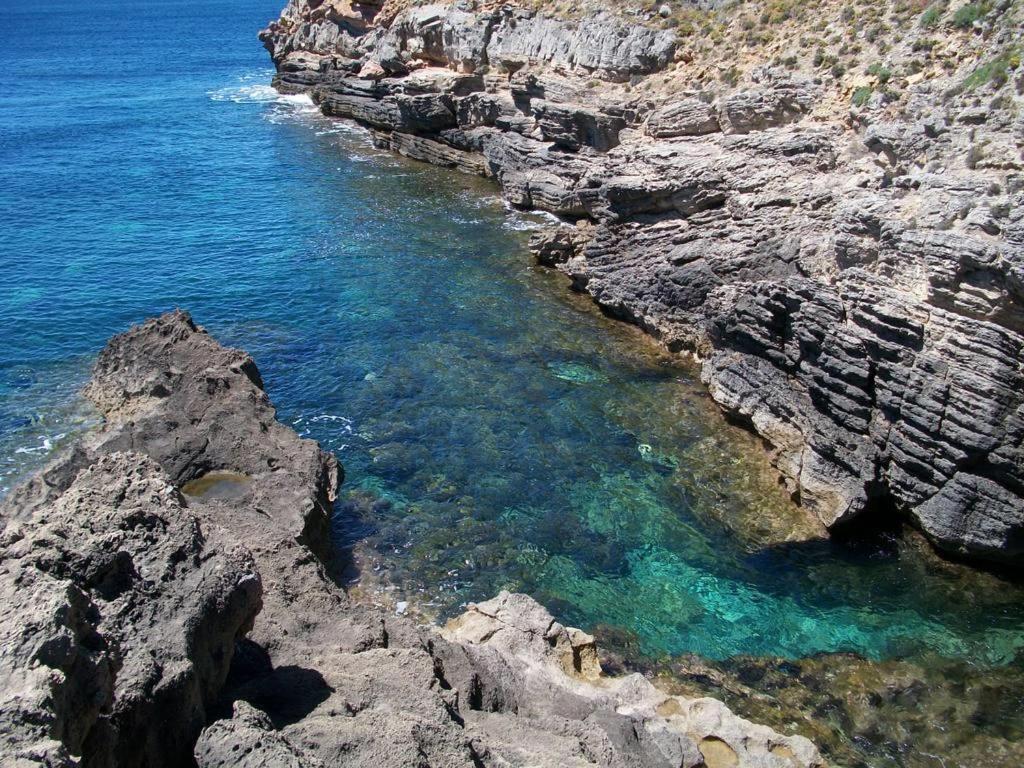 Vila Casa Ludovica A Porto Pino Exteriér fotografie